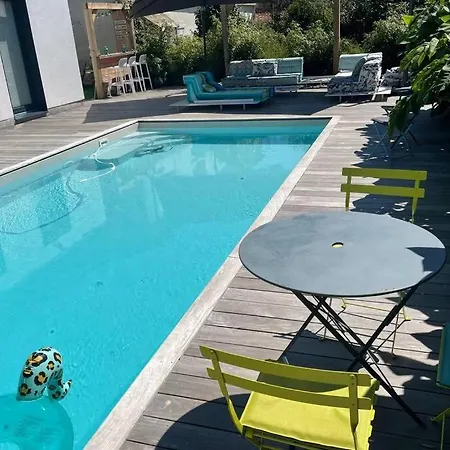 Maison Bois Massif Piscine Privatisee Proche Loire * Couëron